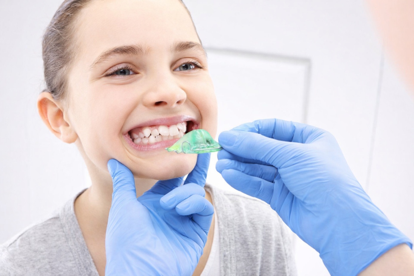 Enfant en consultation d'orthodontie au Centre Santé Foch à Neuilly-Plaisance